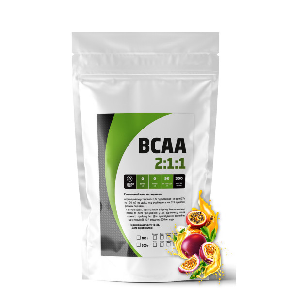 ВСАА 2:1:1 100 гр маракуя