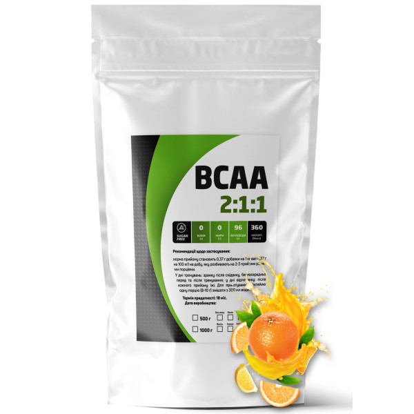 ВСАА 2:1:1 1 кг апельсин