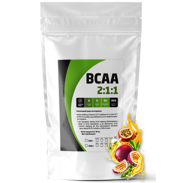 ВСАА 2:1:1 1 кг маракуйя