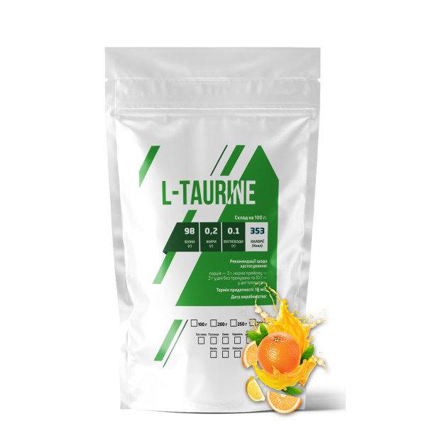 L-таурин 200 гр апельсин