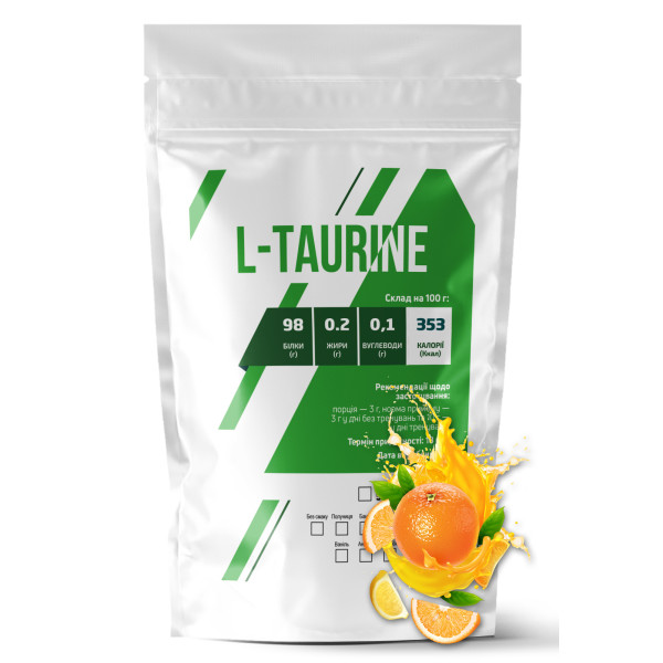 L-таурин 500 гр апельсин