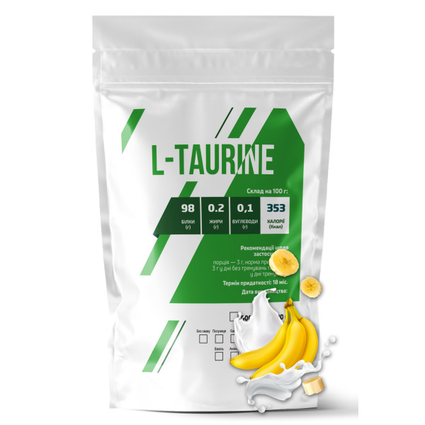 L-таурин 500 гр банан