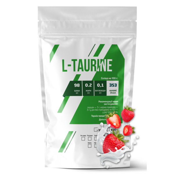 L-таурин 500 гр полуниця
