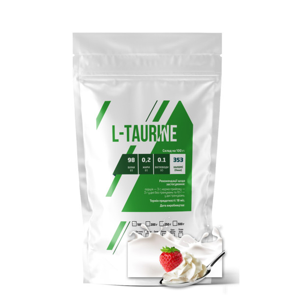 L-таурин 100 гр крем-вершки