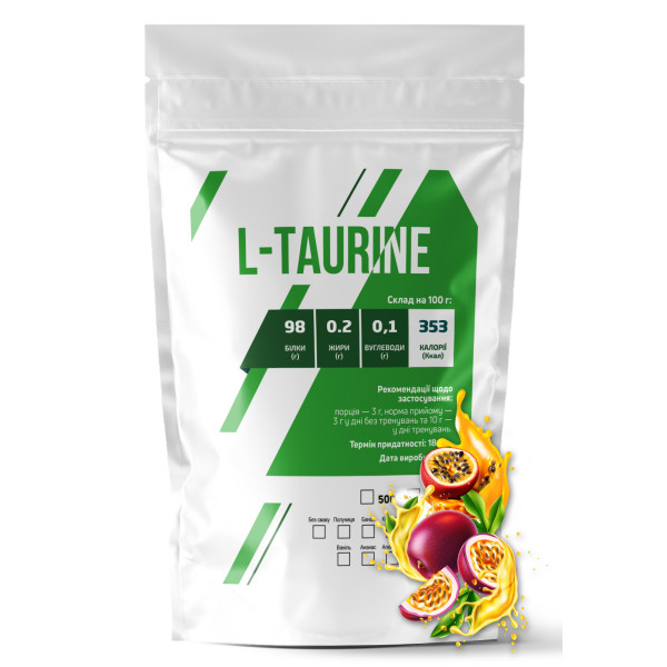 L-таурин 500 гр маракуя