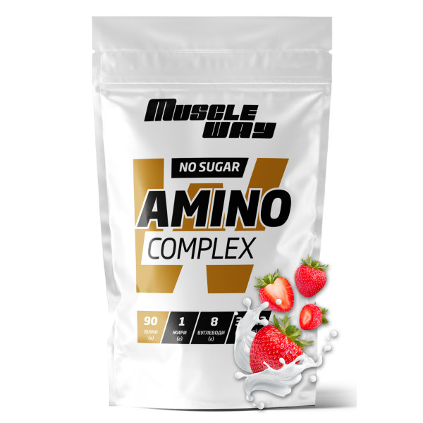 Амінокомплекс 500 г полуниця MuscleWay