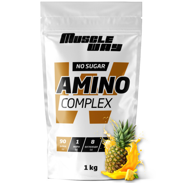 Амінокомплекс 1 кг ананас MuscleWay