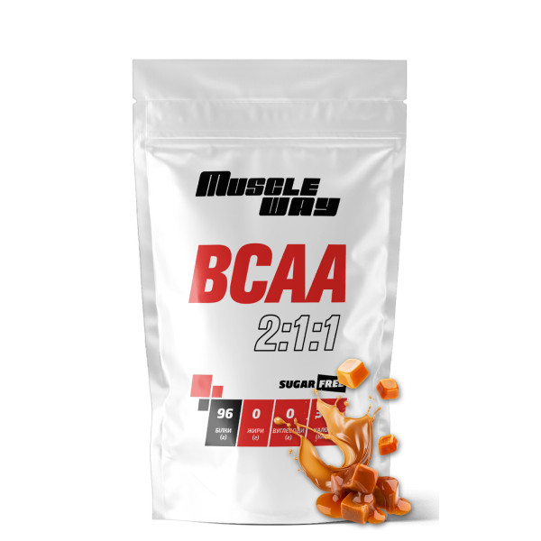 ВСАА 2:1:1 карамель 100 г MuscleWay