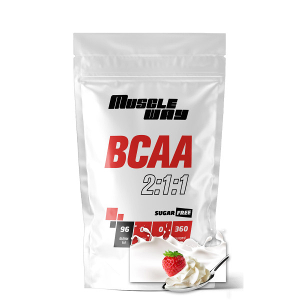 ВСАА 2:1:1 крем-вершки 100 г MuscleWay