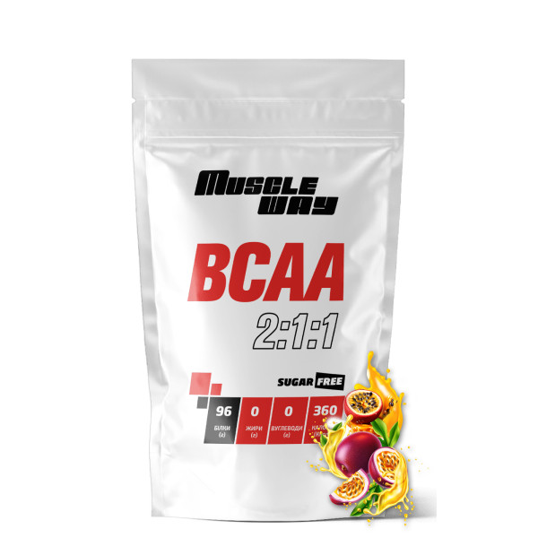 ВСАА 2:1:1 маракуя 100 г MuscleWay