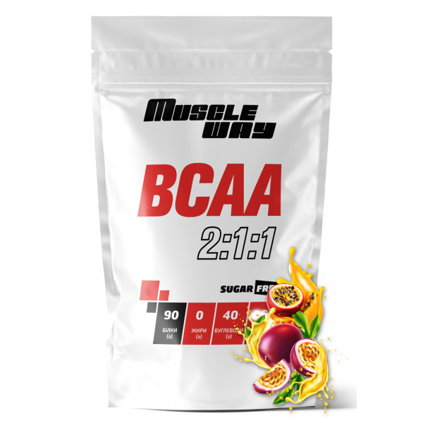 ВСАА 2:1:1 маракуя 500 г MuscleWay