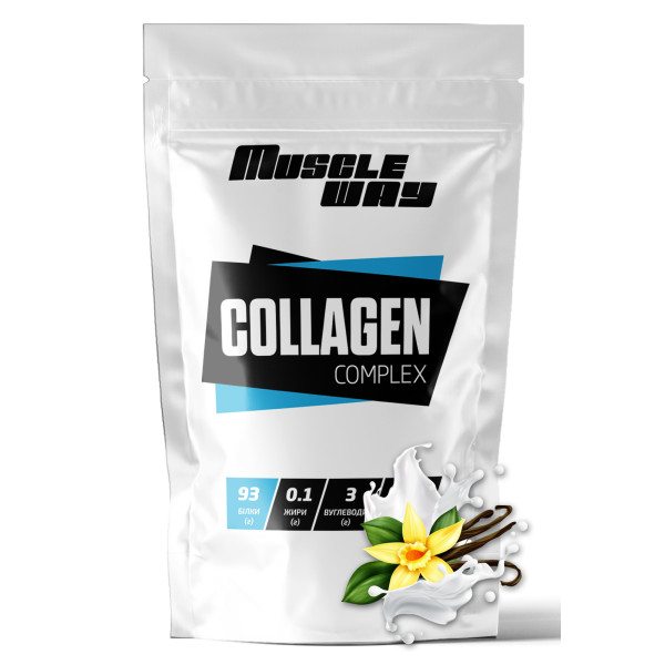Гідролізований колаген 500 г ваніль MuscleWay