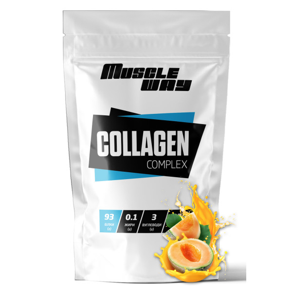 Гідролізований колаген 500 г диня MuscleWay