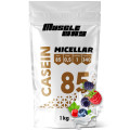 Міцелярний Казеїн 85 % 1 кг лісова ягода MuscleWay