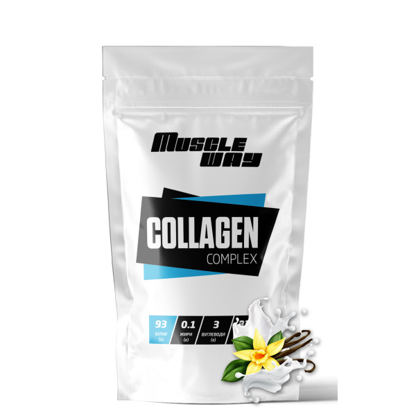 Гідролізований колаген 100 г ваніль MuscleWay