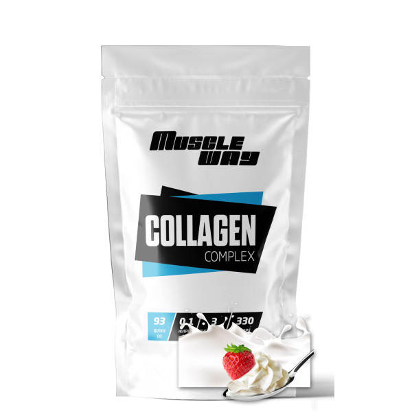 Гідролізований колаген 100 г крем-вершки MuscleWay