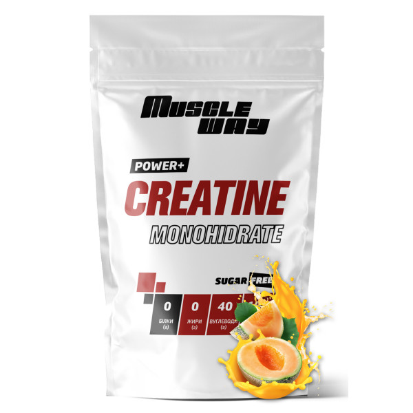 Креатин моногідрат 500 г диня MuscleWay