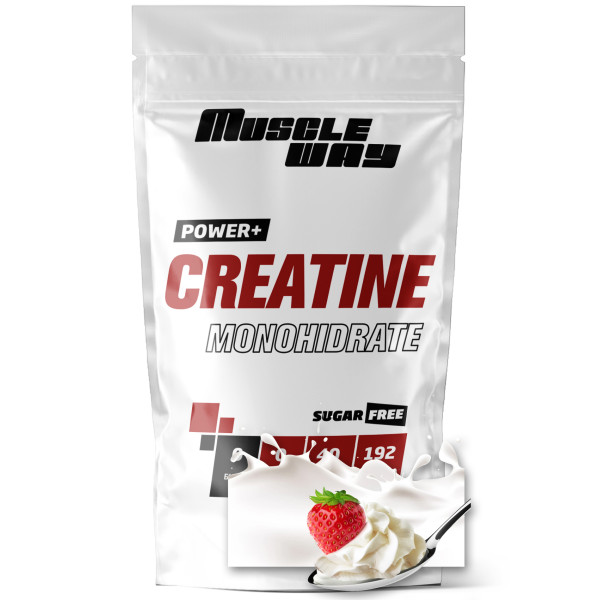 Креатин моногідрат 1 кг крем-вершки MuscleWay