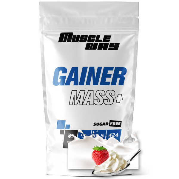 Гейнер 1,7 кг крем-вершки MuscleWay