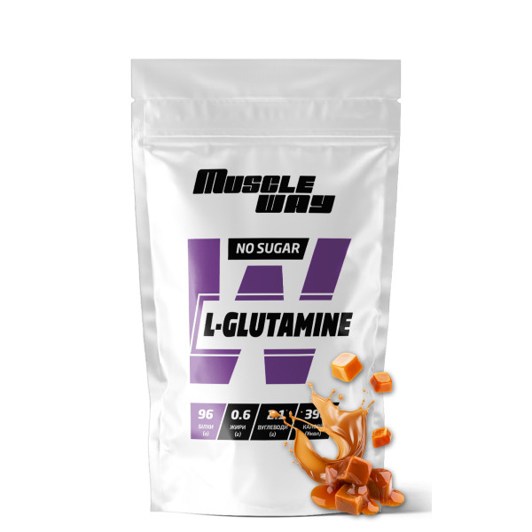 L-глютамін 100 г карамель MuscleWay