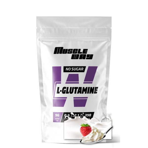 L-глютамін 100 г крем-вершки MuscleWay