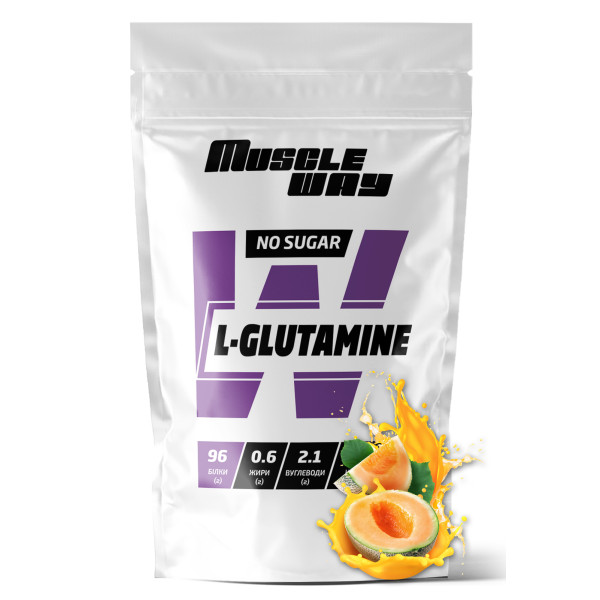 L-глютамін 500 г диня MuscleWay