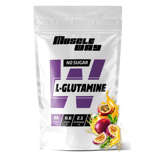 L-глютамін 500 г маракуя MuscleWay