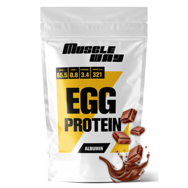 Протеїн яєчний (Альбумін) 500 гр шоколад MuscleWay