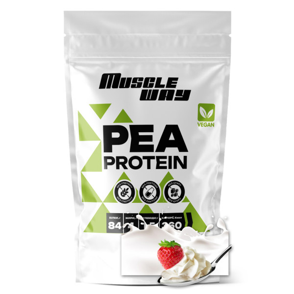 Гороховий протеїн 500 гр крем-вершки MuscleWay