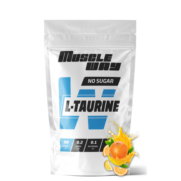 L-таурин 200 г апельсин MuscleWay