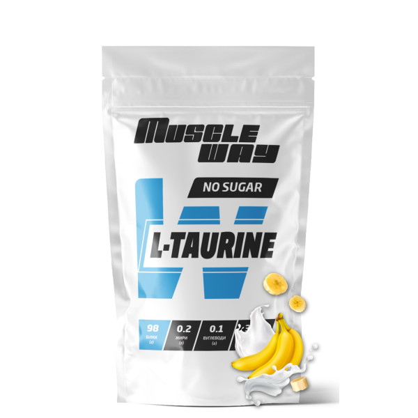L-таурин 200 г банан MuscleWay