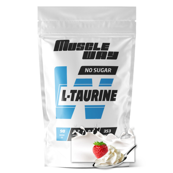 L-таурин 500 г крем-вершки MuscleWay